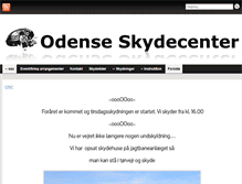 Tablet Screenshot of odenseskydecenter.dk